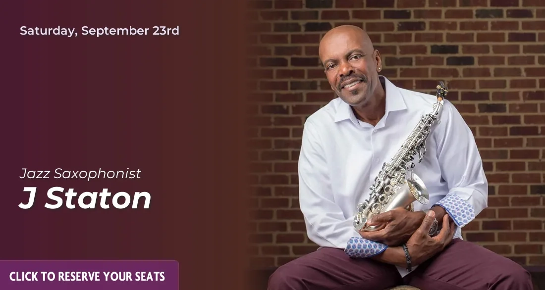 Saturday, September 23rd: Top 100 Smooth Jazz Saxophonist J Staton
