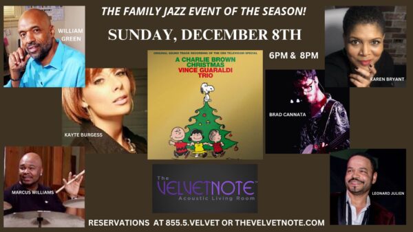 Sunday, December 8th:  Our Twelfth Annual Celebration of a Charlie Brown Christmas   *** SOLD OUT!!   SOLD OUT!!   SOLD OUT!!   ****