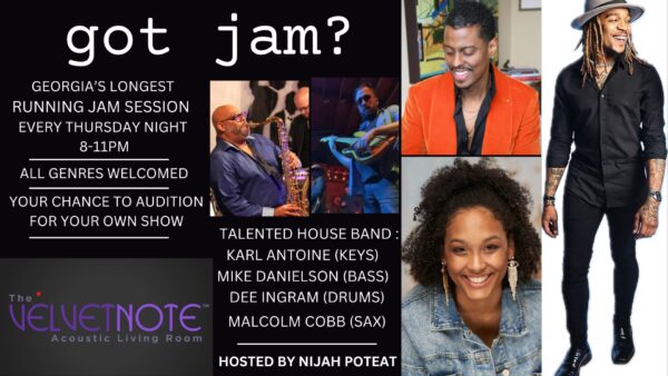 Thursday, February 27th:  Open Mic Jam