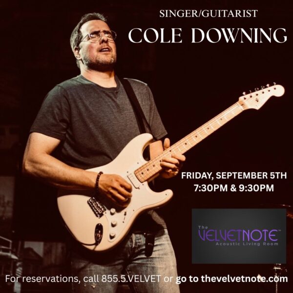 Blues Singer/Guitarist Cole Downing