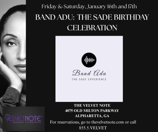 The Birthday Celebration of Sade with Band Adu