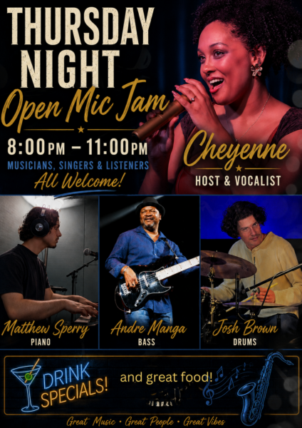 Open Mic Jam Hosted by Singer Cheyenne