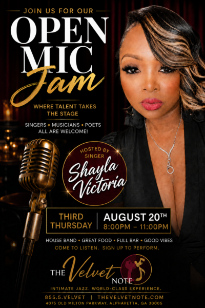 Third Thursday Open Mic Jam Hosted by Singer Shayla Victoria